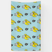 Banderoles Chat en banane (Vertical)