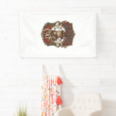 Banderoles Chat Steampunk Steampunk Chat Vintage (En situation)