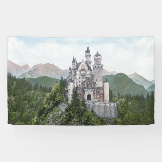 Banderoles Château allemand Fairytale (Horizontal)