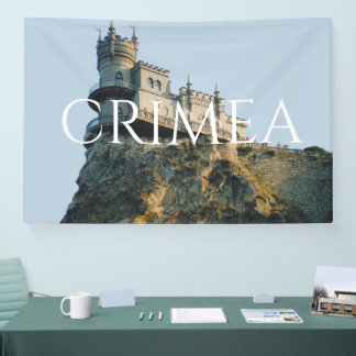 Banderoles Château du nid d'hirondelle en Crimée