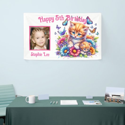 Banderoles Chatons, Papillons, Fleurs & Photo (Salon professionnel)