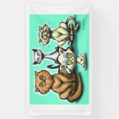 Banderoles Chats (Vertical)
