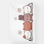 Banderoles Chats, Animaux, Amusants (Verticale)
