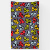 Banderoles Chats plus bananes (Vertical)