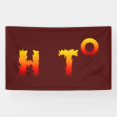 Banderoles chaud | RÉCHAUFFEMENT CLIMATIQUE (Horizontal)