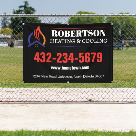 Banderoles Chauffage et Climatisation CVC (Insitu)