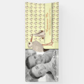 Banderoles Chaussure classique (Bébé sur le chemin) Neutre 2 (Vertical)