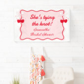 Banderoles Chaussures attachant le noeud Bow Fête des mariées (En situation)