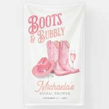 Chaussures et Bulles Fête de Mariage de Cowgirl Ro