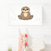 Banderoles Chemise classique Sloth Cosy (En situation)