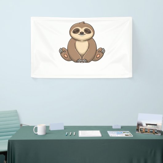 Banderoles Chemise classique Sloth Cosy (Salon professionnel)