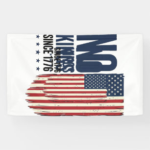 Banderoles Chemise de conception de drapeau patriotique sans