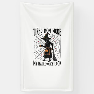 Banderoles Chemise de maman d'Halloween Costume fatigué Graph