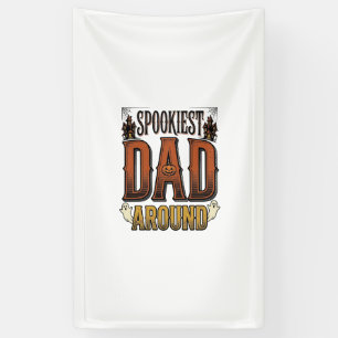 Banderoles Chemise de papa Halloween Père effrayant Gravure v