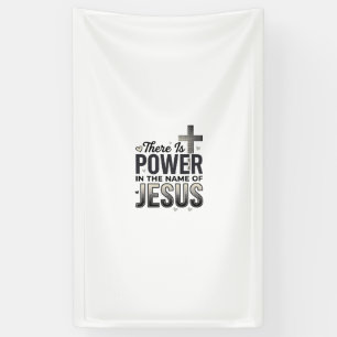 Banderoles Chemise de typographie vintage religieuse Puissanc