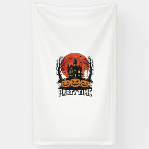 Banderoles Chemise fantôme citrouille temps de fête Halloween