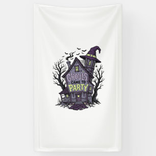 Banderoles Chemise Maison Hantée Mignonne Soirée Halloween Dé