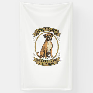 Banderoles Chemise pour amateur de Boxer avec gravure vintage