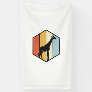 Banderoles Chemise vectorielle de safari géométrique girafe v