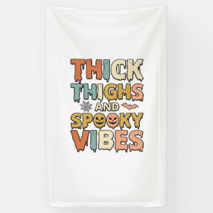 Banderoles Chemises Halloween Thick Thighs et ambiances effra