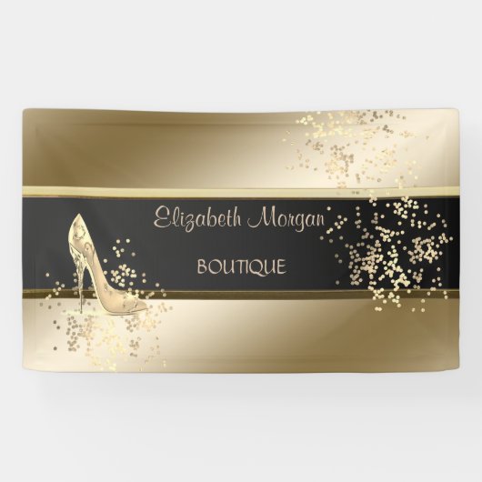 Banderoles Chic Moderne, Lumineux, Talons Hauts (Horizontal)