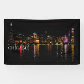 Banderoles Chicago Skyline (Horizontal)