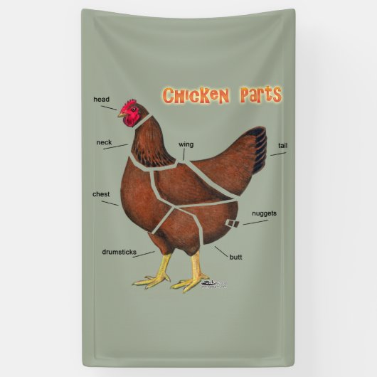 Banderoles Chicken (Vertical)