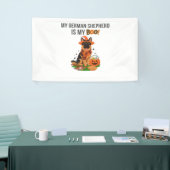 Banderoles Chien à pointer germanique - Halloween Moon Si (Salon professionnel)