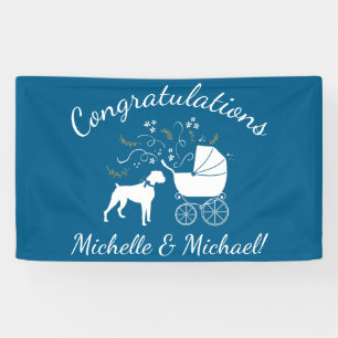 Banderoles Chien Baby shower Chien Chien Chien Chien Chien Ch