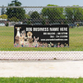 Banderoles Chien botanique floral de Chien Grooming (En situation)