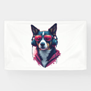 Banderoles Chien d'aventure
