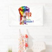 Banderoles Chien de Bullterrier miniature (En situation)