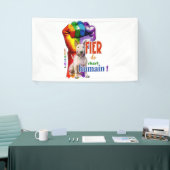 Banderoles Chien de Bullterrier miniature (Salon professionnel)