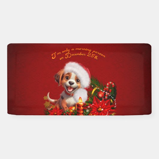 Banderoles Chien drôle (Horizontal)