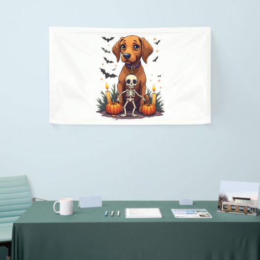 Banderoles Chien Vizsla Voodoo (Salon professionnel)