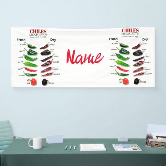 Banderoles Chiles Fresh and Dry Thunder_Cove (Salon professionnel)