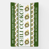 Banderoles Chilli Soupe Concours de cuisine Concours de soupe (Verticale)