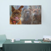 Banderoles Chiot et amis (Salon professionnel)