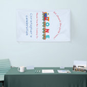 Banderoles Choo Choo Train Boys 1er anniversaire Blue Party B (Salon professionnel)