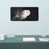 Banderoles Chouette hivernale majestueuse (Salon professionnel)