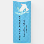 Banderoles Christening * choisir la couleur de l'arrière - pl (Vertical)