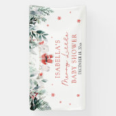 Banderoles Christmas Baby Clothes Merry Little Baby Shower (Verticale)