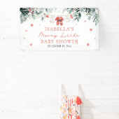 Banderoles Christmas Baby Clothes Merry Little Baby Shower (Insitu)