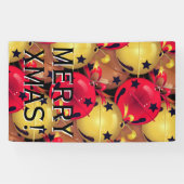 Banderoles Christmas Bells Bows Snowflics Holiday (Horizontal)