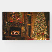 Banderoles Christmas tree fireplace (Horizontal)