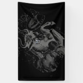 Banderoles Chrome Style Taurus Zodiac Connexion Hevelius Deco (Vertical)