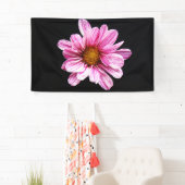 Banderoles Chrysanthemum Flower bnra (En situation)