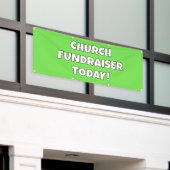 Banderoles Church Fundraiser Today Banner (Bâtiment extérieur)