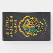 Banderoles Cimier de Poudlard Harry Potter Anniversaire (Horizontal)