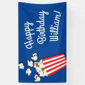 Banderoles Cinéma Popcorn (Vertical)